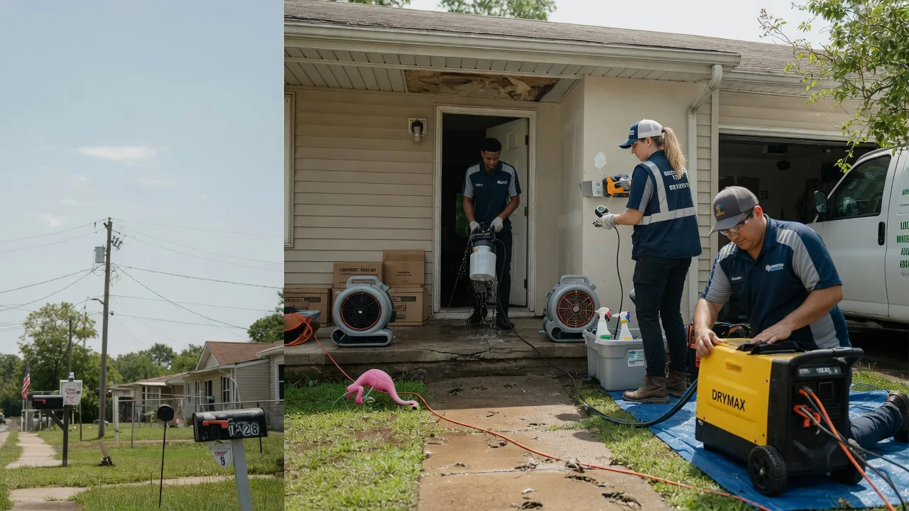 Storm Damage Water Removal in Paragould, AR near me